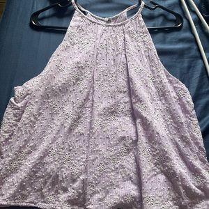 Miami Lavender Halter Top (Large)